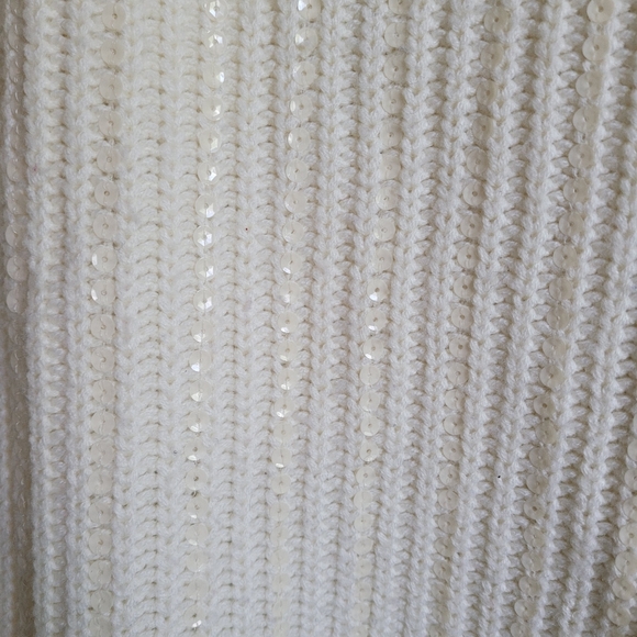 ColourWorks Cream Scoop Neck Sweater size M - Picture 3 of 4